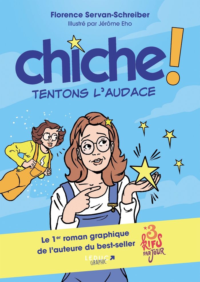 Couverture du livre « Chiche ! : tentons l'audace » de Florence Servan-Schreiber, librairie Les Contes Infusés à Corte