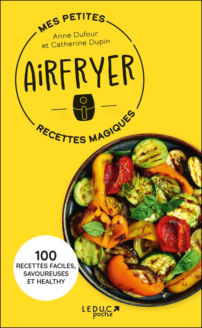 Couverture du livre « Airfryer » de Anne Dufour, librairie Les Contes Infusés à Corte
