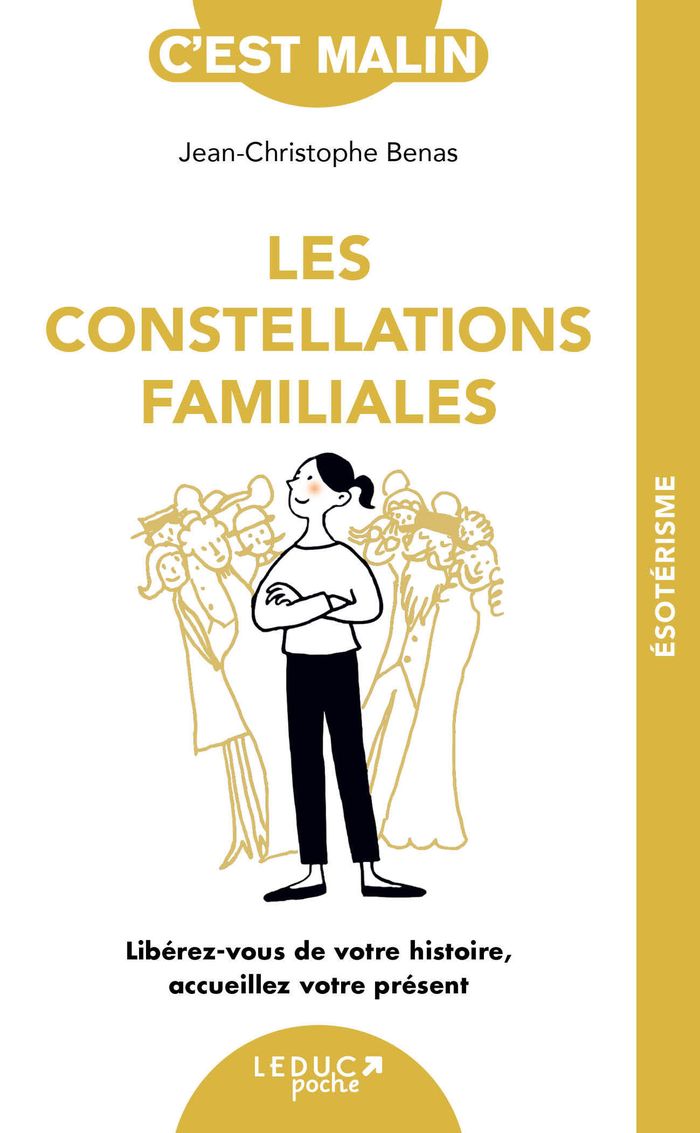 Couverture du livre « Les constellations familiales », librairie Les Contes Infusés à Corte