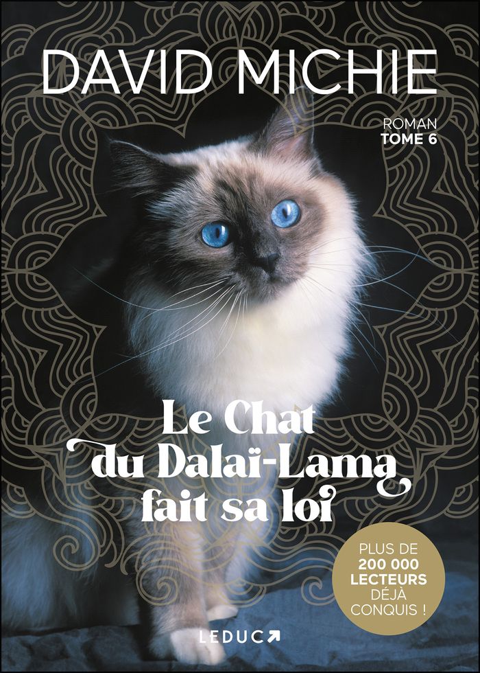 Couverture du livre « Le Chat de Dalaï-Lama fait sa loi », librairie Les Contes Infusés à Corte