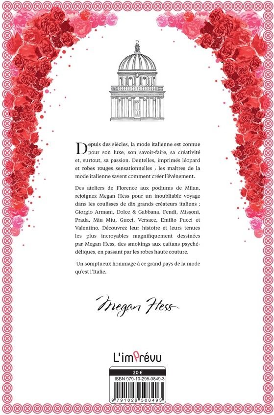 Quatrième de couverture de « LA HAUTE COUTURE ITALIENNE »