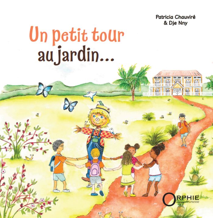 Couverture du livre « Un petit tour au jardin » de Patricia Chauviré, librairie Les Contes Infusés à Corte