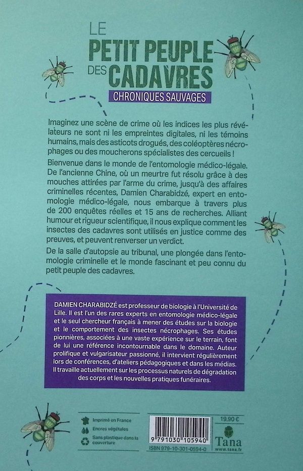 Quatrième de couverture de « Le petit peuple des cadavres »