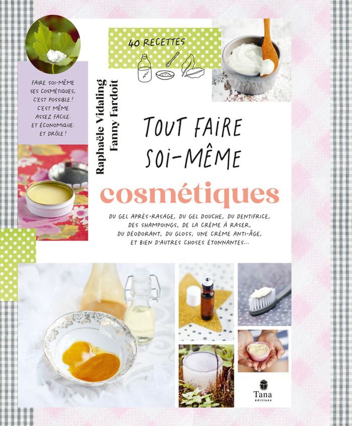 Couverture du livre « Cosmétiques », librairie Les Contes Infusés à Corte