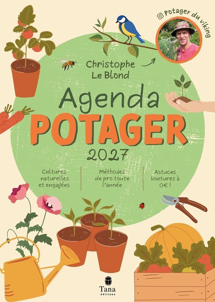 Couverture : AGENDA POTAGER 2027