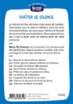 Quatrième de couverture de « Goûter le silence »