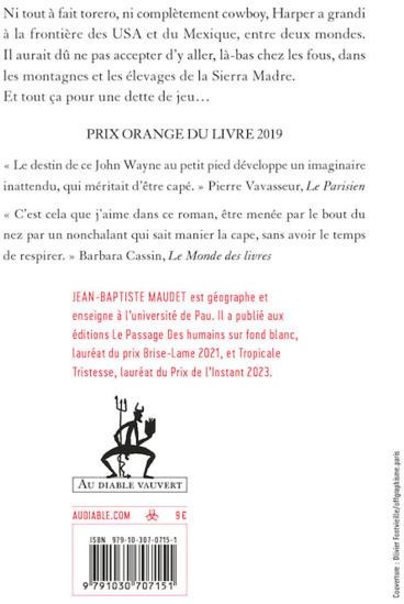 Quatrième de couverture de « Matador yankee »