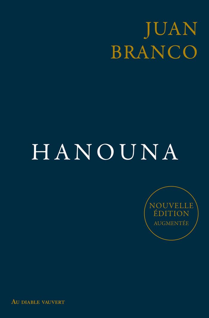Couverture du livre « Hanouna » de Juan Branco, librairie Les Contes Infusés à Corte