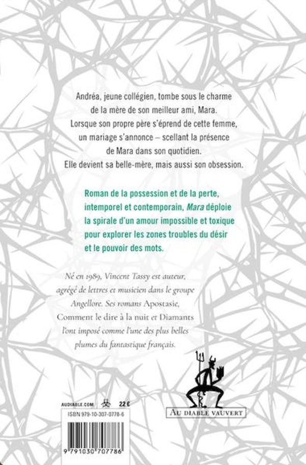 Quatrième de couverture de « Mara »