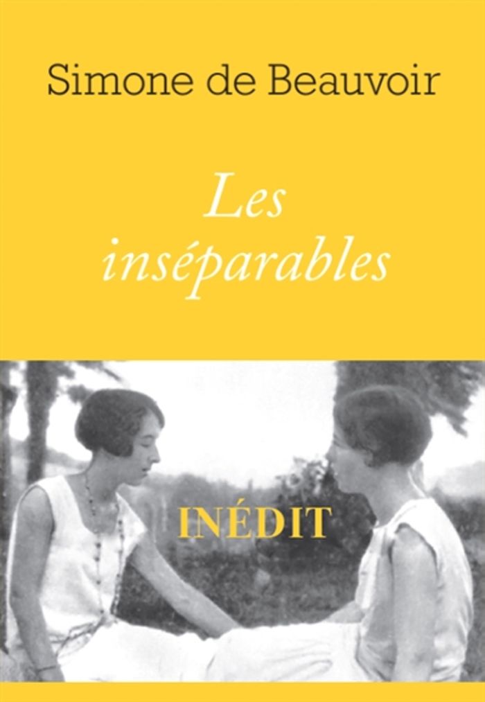 Couverture du livre « Les inséparables » de Simone de Beauvoir, librairie Les Contes Infusés à Corte