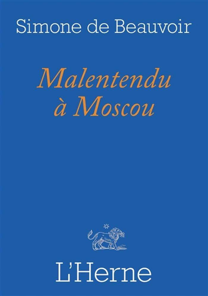 Couverture du livre « Malentendu à Moscou » de Simone de Beauvoir, librairie Les Contes Infusés à Corte