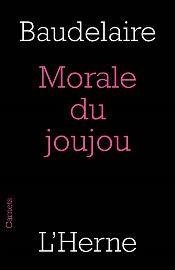 Couverture du livre « Morale du joujou », librairie Les Contes Infusés à Corte