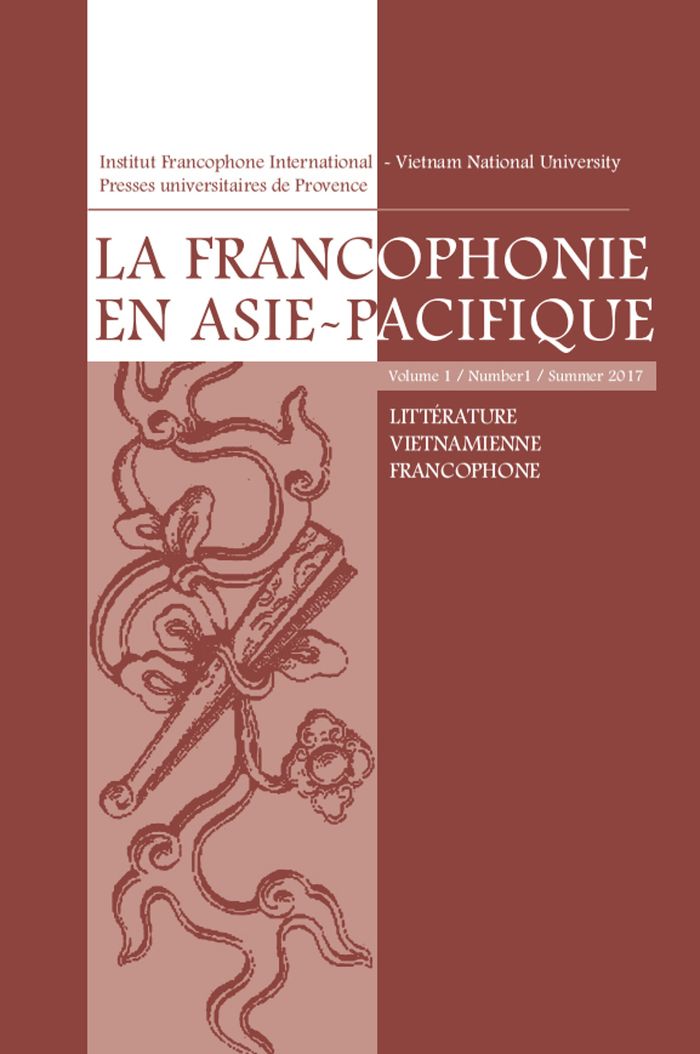 Couverture du livre « LA LITTERATURE VIETNAMIENNE FRANCOPHONE », librairie Les Contes Infusés à Corte