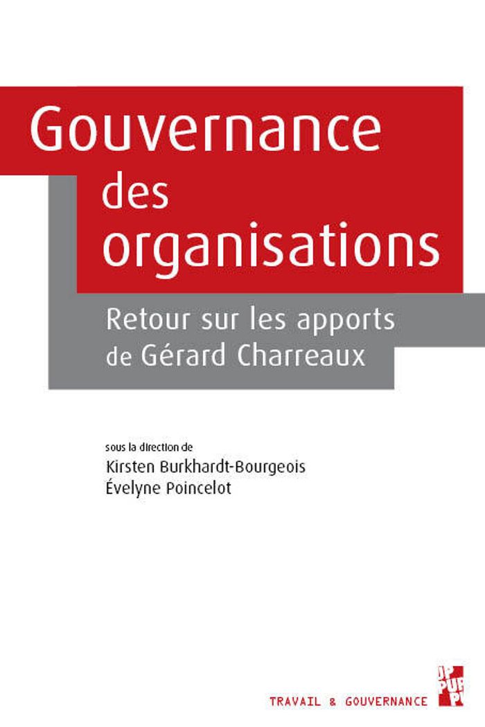 Couverture du livre « Gouvernance des organisations : retour sur les apports de Gérard Charreaux » de Kirsten Burkhardt-Bourgeois, librairie Les Contes Infusés à Corte