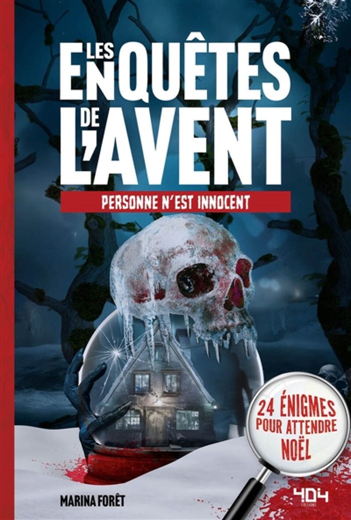 Couverture du livre « LES ENQUETES DE L'AVENT - HORREUR », librairie Les Contes Infusés à Corte