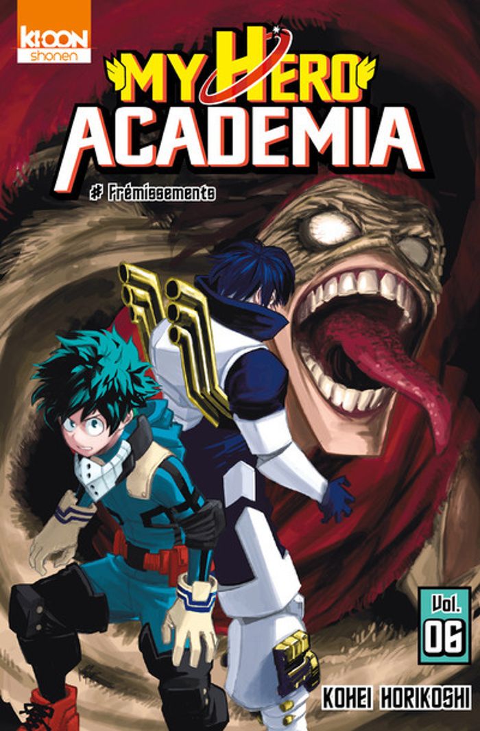 Couverture du livre « Frémissements » de Kōhei Horikoshi, librairie Les Contes Infusés à Corte