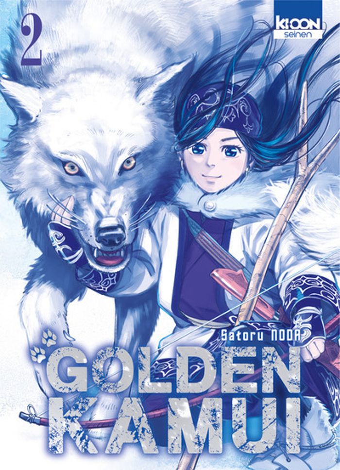 Couverture du livre « Golden kamui » de Satoru Noda, librairie Les Contes Infusés à Corte