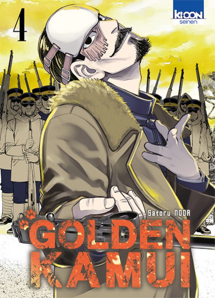 Couverture du livre « Golden kamui » de Satoru Noda, librairie Les Contes Infusés à Corte