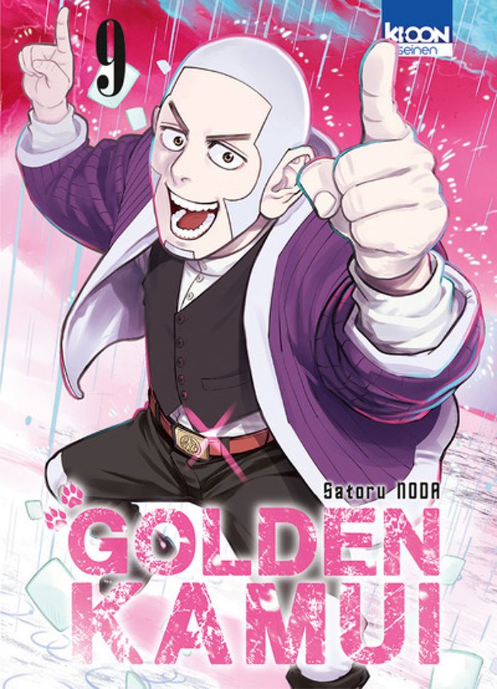 Couverture du livre « GOLDEN KAMUI T09 - VOL09 », librairie Les Contes Infusés à Corte