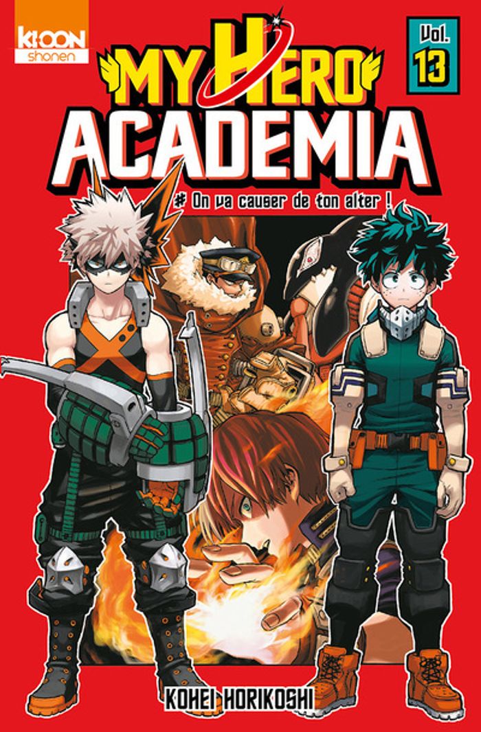 Couverture du livre « On va causer de ton alter ! » de Kōhei Horikoshi, librairie Les Contes Infusés à Corte