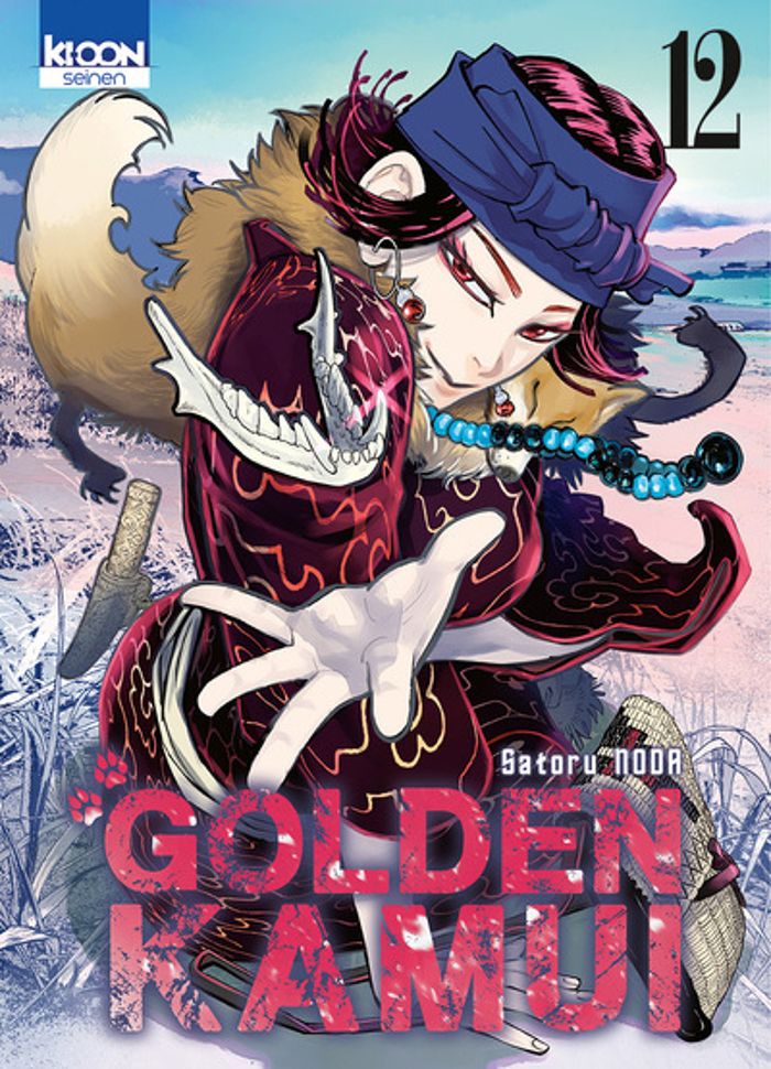 Couverture du livre « Golden kamui » de Satoru Noda, librairie Les Contes Infusés à Corte