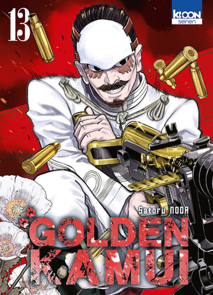 Couverture du livre « Golden kamui » de Satoru Noda, librairie Les Contes Infusés à Corte