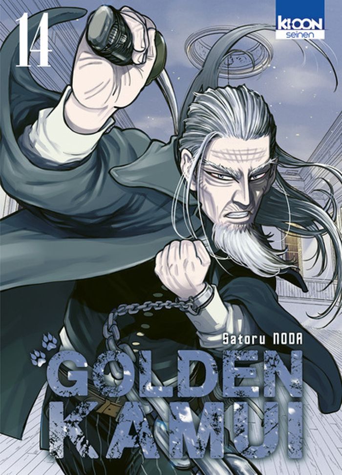 Couverture du livre « Golden kamui » de Satoru Noda, librairie Les Contes Infusés à Corte
