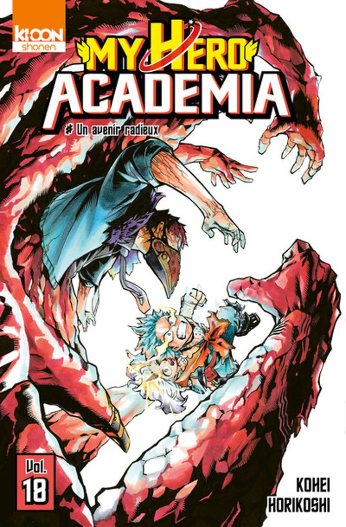 Couverture du livre « Un avenir radieux » de Kōhei Horikoshi, librairie Les Contes Infusés à Corte