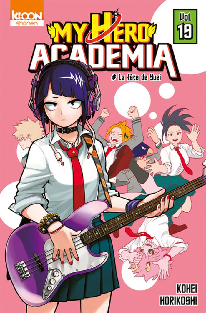 Couverture du livre « La fête de Yuei » de Kōhei Horikoshi, librairie Les Contes Infusés à Corte