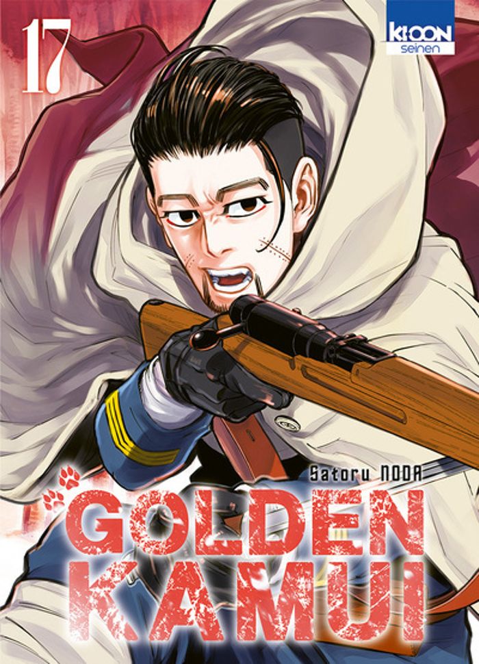 Couverture du livre « Golden kamui » de Satoru Noda, librairie Les Contes Infusés à Corte