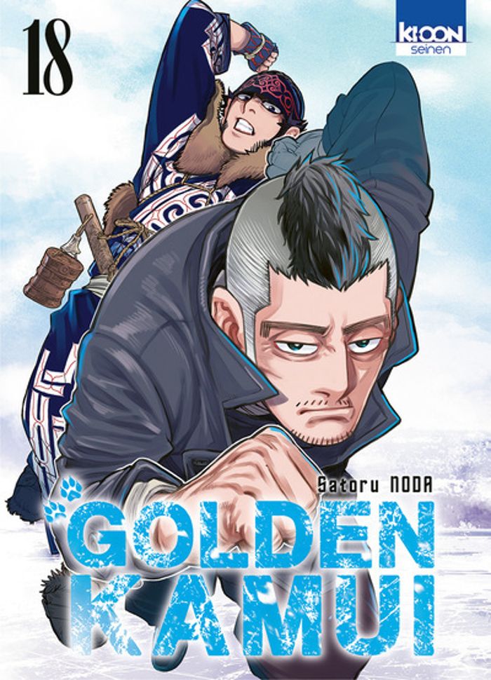 Couverture du livre « Golden kamui » de Satoru Noda, librairie Les Contes Infusés à Corte