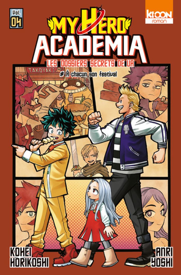Couverture du livre « À chacun son festival » de Kōhei Horikoshi, librairie Les Contes Infusés à Corte