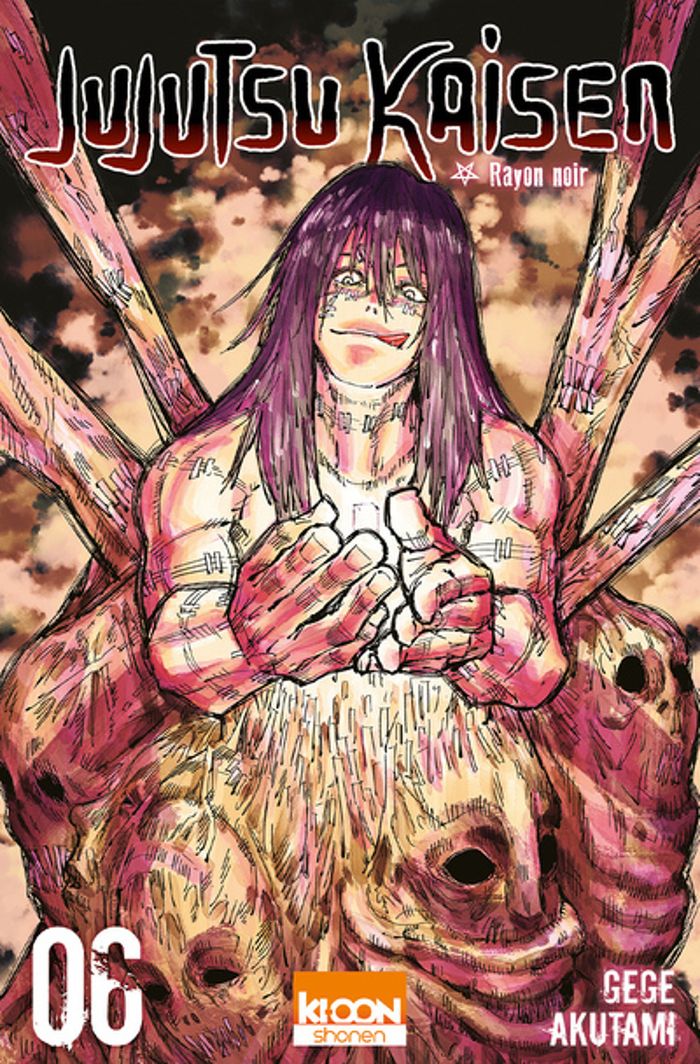 Couverture du livre « JUJUTSU KAISEN T06 - VOL06 », librairie Les Contes Infusés à Corte