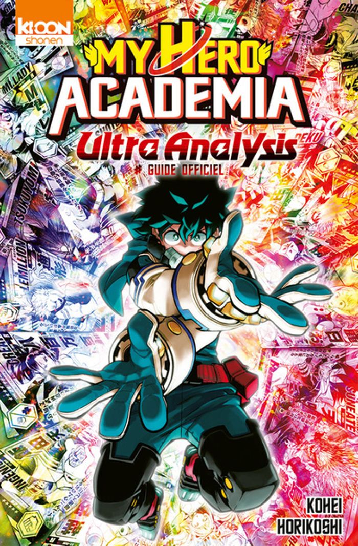 Couverture du livre « "My hero academia" : guide officiel » de Kōhei Horikoshi, librairie Les Contes Infusés à Corte