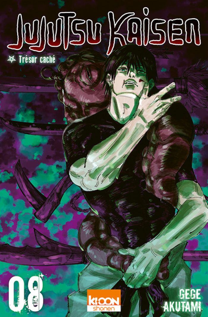 Couverture du livre « JUJUTSU KAISEN T08 - VOL08 », librairie Les Contes Infusés à Corte