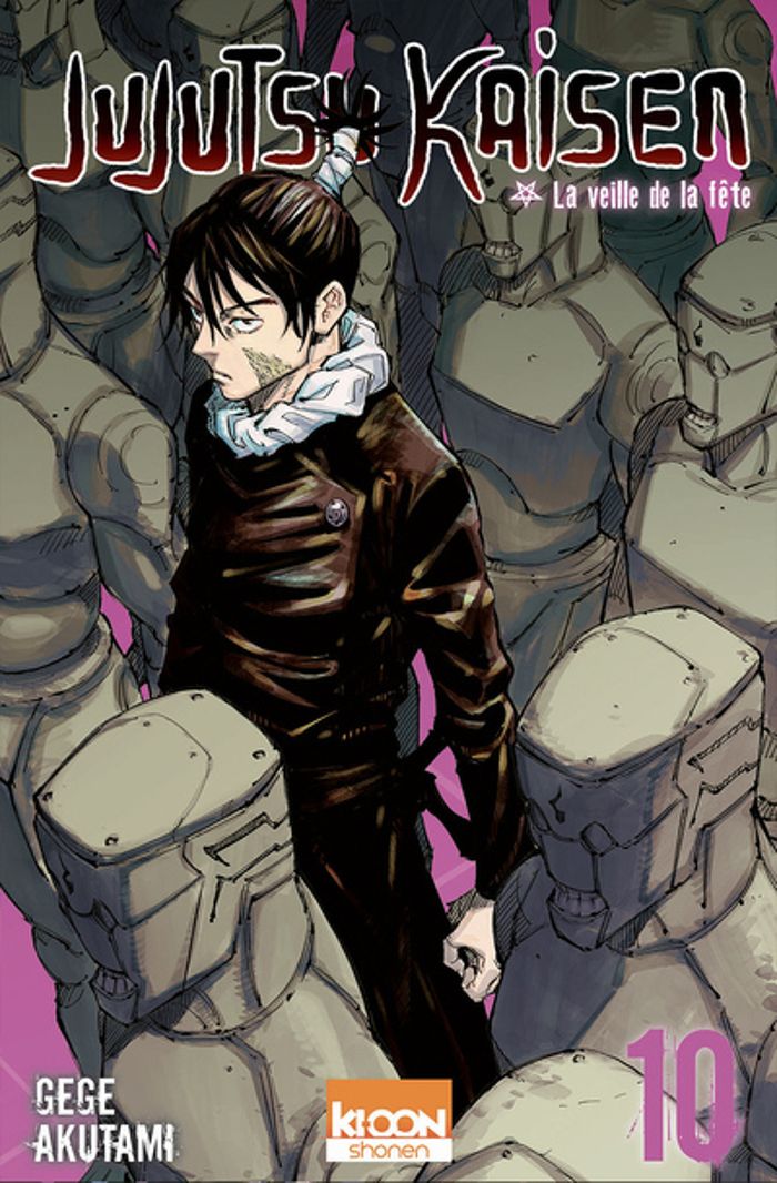 Couverture du livre « JUJUTSU KAISEN T10 - VOL10 », librairie Les Contes Infusés à Corte