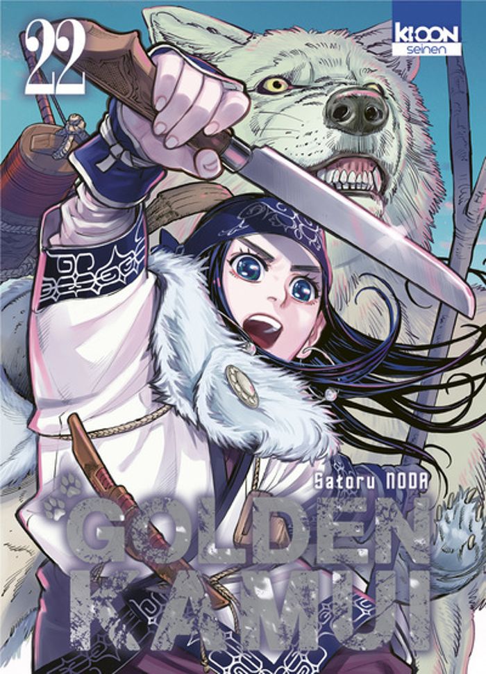 Couverture du livre « Golden kamui » de Satoru Noda, librairie Les Contes Infusés à Corte