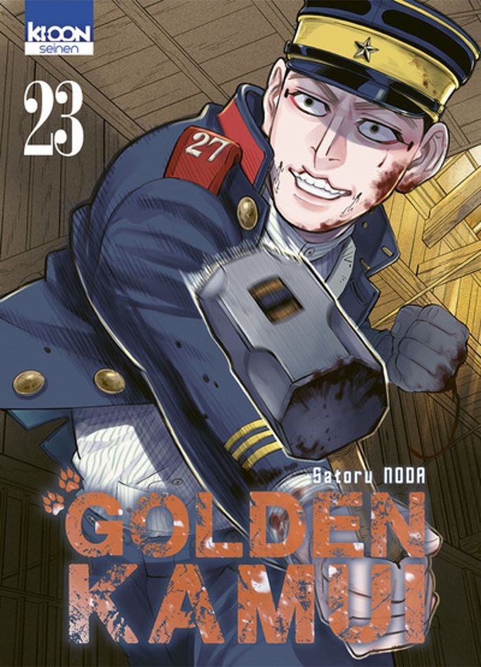 Couverture du livre « Golden kamui » de Satoru Noda, librairie Les Contes Infusés à Corte