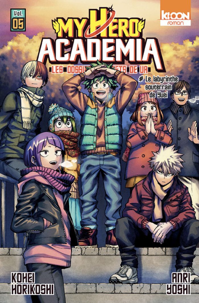 Couverture du livre « Le labyrinthe souterrain de Yuei » de Kōhei Horikoshi, librairie Les Contes Infusés à Corte