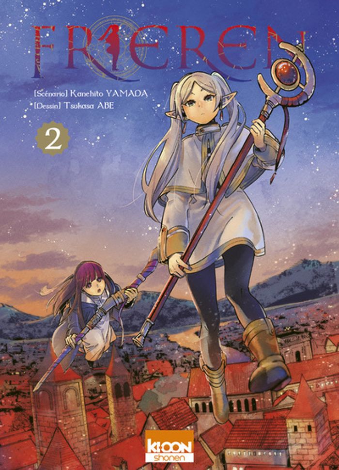 Couverture du livre « FRIEREN T02 » de Yamada/abe, librairie Les Contes Infusés à Corte