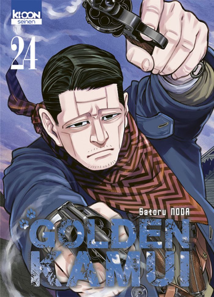 Couverture du livre « Golden kamui » de Satoru Noda, librairie Les Contes Infusés à Corte