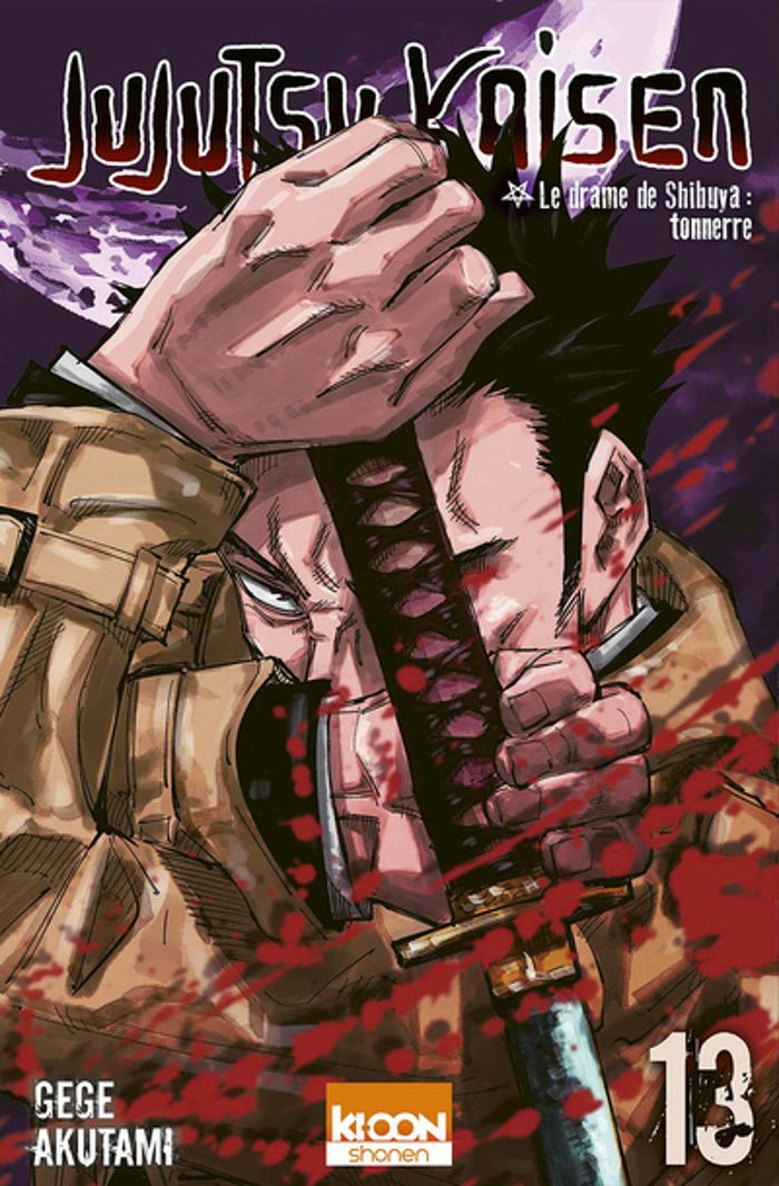Couverture du livre « JUJUTSU KAISEN T13 », librairie Les Contes Infusés à Corte