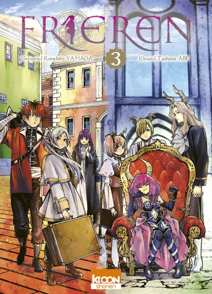 Couverture du livre « FRIEREN T03 » de Yamada/abe, librairie Les Contes Infusés à Corte