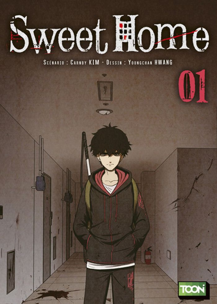 Couverture du livre « SWEET HOME T01 » de Kim/hwang, librairie Les Contes Infusés à Corte