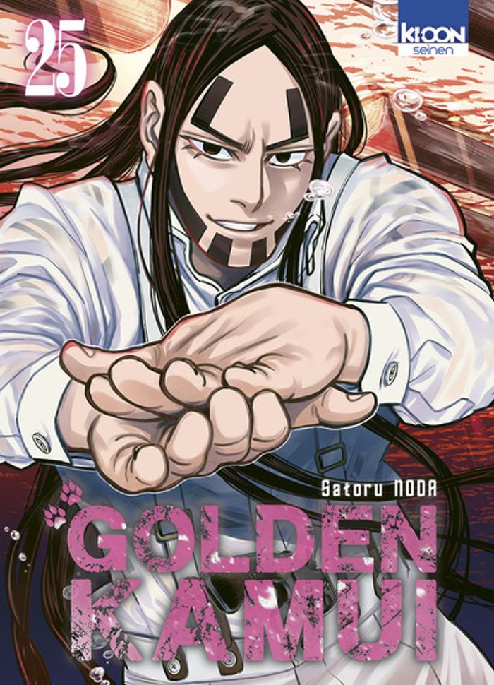 Couverture du livre « Golden kamui » de Satoru Noda, librairie Les Contes Infusés à Corte