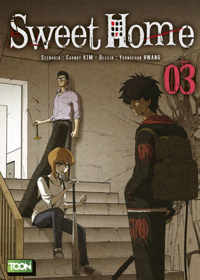 Couverture du livre « SWEET HOME T03 », librairie Les Contes Infusés à Corte