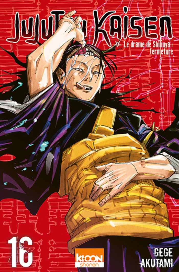 Couverture du livre « JUJUTSU KAISEN T16 », librairie Les Contes Infusés à Corte