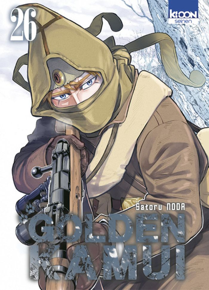 Couverture du livre « Golden kamui » de Satoru Noda, librairie Les Contes Infusés à Corte
