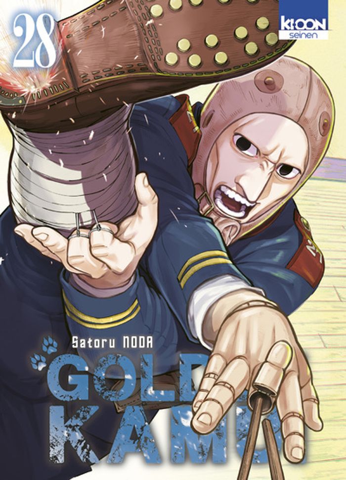 Couverture du livre « Golden kamui » de Satoru Noda, librairie Les Contes Infusés à Corte