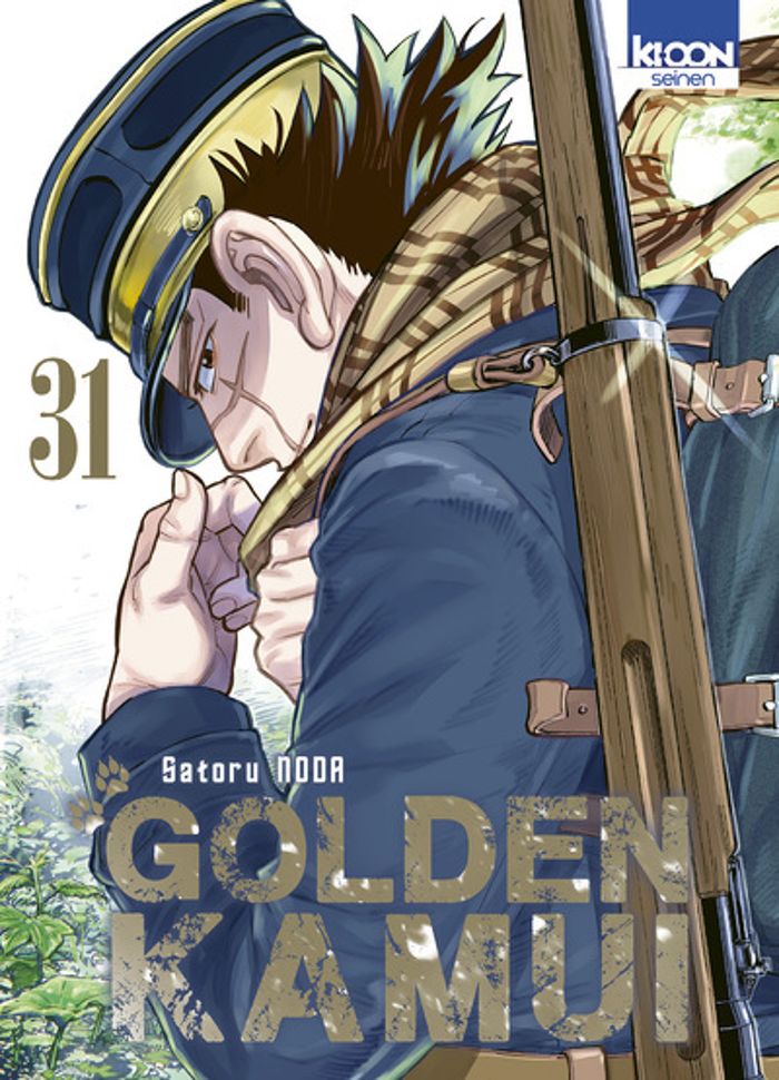 Couverture du livre « Golden kamui » de Satoru Noda, librairie Les Contes Infusés à Corte